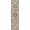 Livabliss Brunswick BWK2318 Dusty Sage Charcoal Area Rug 2 ft. 7 in. X 10 ft. Runner
