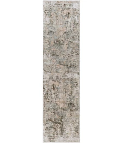 Livabliss Brunswick BWK2321 Dusty Sage Charcoal Area Rug 2 ft. 7 in. X 10 ft. Runner