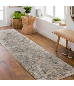 Livabliss Brunswick BWK2321 Dusty Sage Charcoal Area Rug 2 ft. 7 in. X 10 ft. Runner