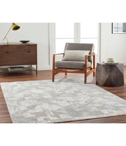 Livabliss Brunswick BWK2324 Taupe Light Grey Area Rug 5 ft. X 7 ft. 5 in. Rectangle