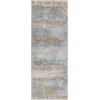 Livabliss Brunswick BWK2327 Taupe Pewter Area Rug 2 ft. 7 in. X 7 ft. 3 in. Runner