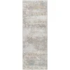 Livabliss Brunswick BWK2328 Light Grey Taupe Area Rug 2 ft. 7 in. X 10 ft. Runner