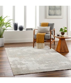 Livabliss Brunswick BWK2332 Light Grey Taupe Area Rug 5 ft. X 7 ft. 5 in. Rectangle