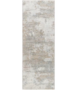 Livabliss Brunswick BWK2333 Light Grey Taupe Area Rug 2 ft. 7 in. X 10 ft. Runner