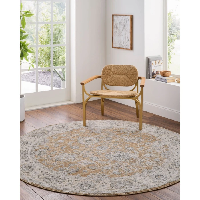 Brunswick BWK-2343 6'7" x 6'7" Machine Woven Rug