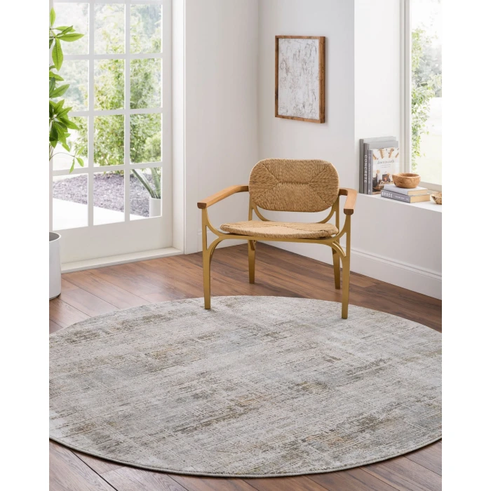 Brunswick BWK-2348 5'3" x 5'3" Machine Woven Rug