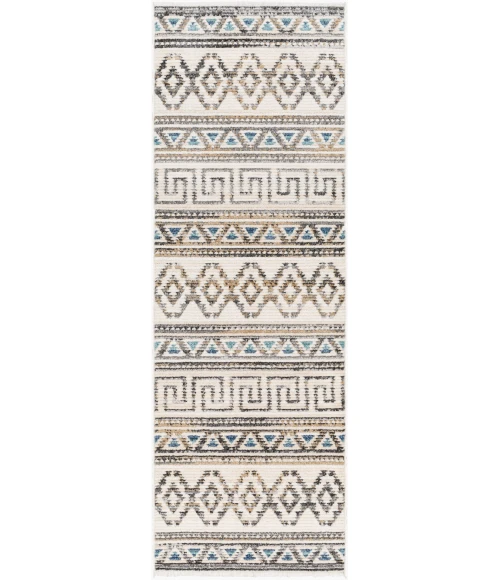LIVABLISS Calico Cream CAC-2301 2ft.7in. x 7ft.7in. Rect. Rug