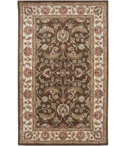 Livabliss Caesar CAE1003 Dark Brown Sage Area Rug 2 ft. X 4 ft. Hearth