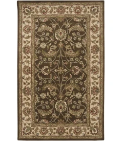 Livabliss Caesar CAE1003 Dark Brown Sage Area Rug 8 ft. X 10 ft. Oval