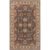 Livabliss Caesar CAE1004 Charcoal Camel Area Rug 2 ft. X 4 ft. Hearth