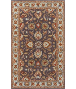 Livabliss Caesar CAE1004 Charcoal Camel Area Rug 2 ft. X 4 ft. Hearth