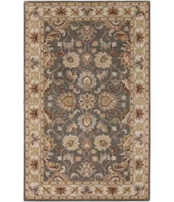Livabliss Caesar CAE1005 Charcoal Khaki Area Rug 2 ft. X 4 ft. Hearth