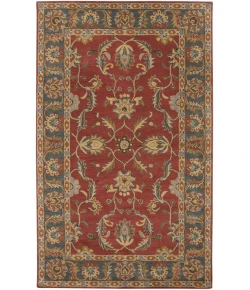 Livabliss Caesar CAE1007 Rust Charcoal Area Rug 10 ft. X 14 ft. Rectangle