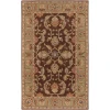 Livabliss Caesar CAE1009 Dark Brown Camel Area Rug 2 ft. X 4 ft. Hearth