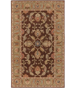 Livabliss Caesar CAE1009 Dark Brown Camel Area Rug 2 ft. X 4 ft. Hearth