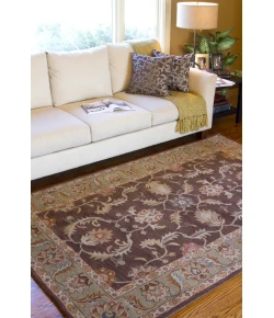 Livabliss Caesar CAE1009 Dark Brown Camel Area Rug 2 ft. 6 in. X 8 ft. Runner
