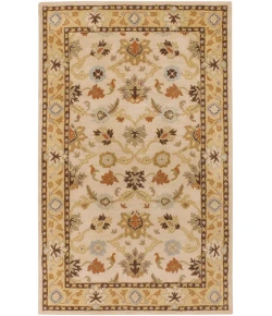 Livabliss Caesar CAE1010 Khaki Tan Area Rug 2 ft. X 4 ft. Hearth