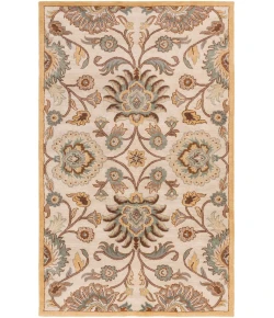 Livabliss Caesar CAE1012 Medium Gray Beige Area Rug 5 ft. X 8 ft. Rectangle