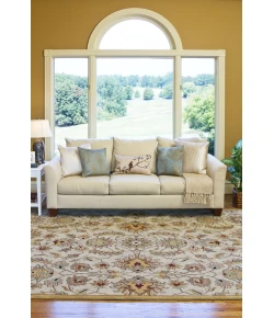 Livabliss Caesar CAE1029 Blush Camel Area Rug 6 ft. Round