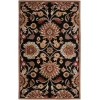 Livabliss Caesar CAE1053 Black Camel Area Rug 2 ft. X 4 ft. Hearth