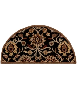 Livabliss Caesar CAE1053 Black Camel Area Rug 2 ft. X 4 ft. Hearth