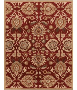 Livabliss Caesar CAE1061 Burgundy Taupe Area Rug 7 ft. 6 in. X 9 ft. 6 in. Rectangle
