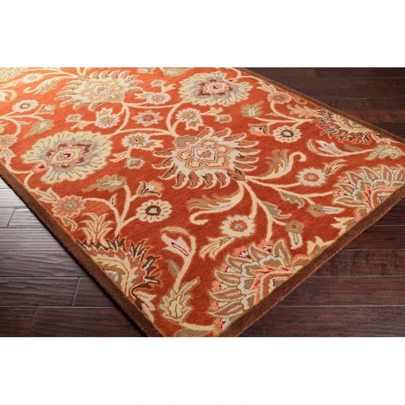 Surya Caesar Rust CAE-1062 6ft. x 6ft. Round Rug