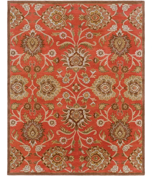 Surya Caesar Rust CAE-1062 8 ft. X 10 ft. Oval Rug