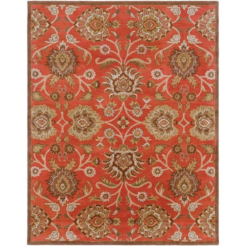Surya Caesar Rust CAE-1062 6ft. x 6ft. Round Rug