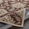 Surya Caesar Dark Brown CAE-1063 4ft. x 4ft. Square Rug