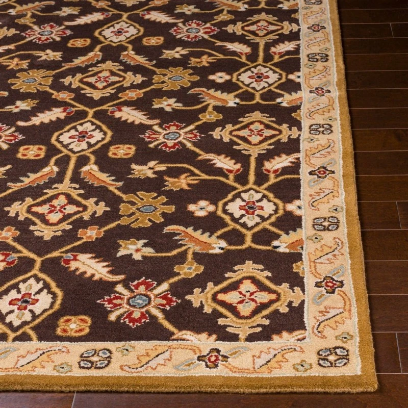 Surya Caesar Dark Brown CAE-1083 10ft. x 14ft. Rect. Rug