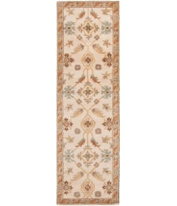 Livabliss Caesar CAE1084 Khaki Dark Brown Area Rug 2 ft. 6 in. X 8 ft. Runner