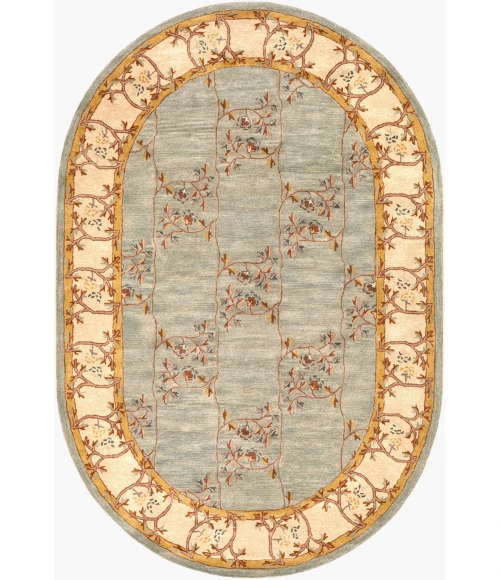 Livabliss Caesar Sage CAE-1100 6 ft. X 9 ft. Oval Rug