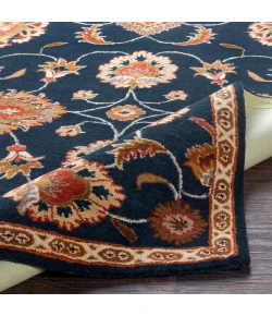 Surya Caesar Ink Blue CAE-1102 4ft. x 4ft. Square Rug