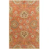 Livabliss Caesar CAE1107 Burnt Orange Khaki Area Rug 2 ft. X 4 ft. Hearth