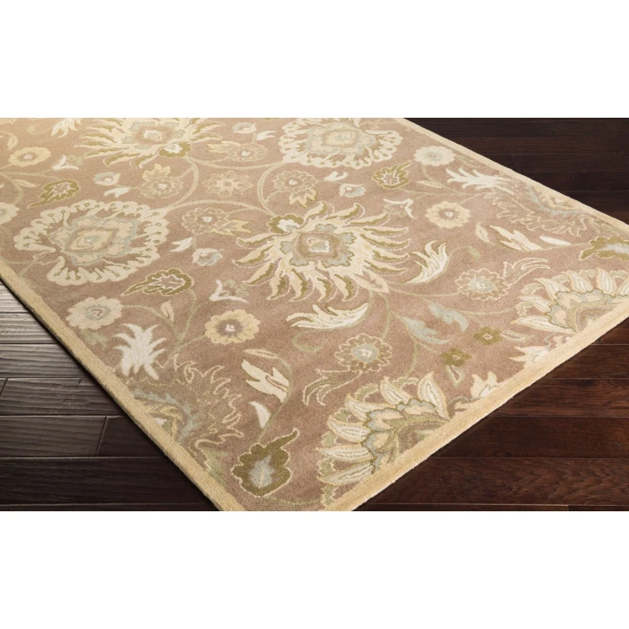 Surya Caesar Brown CAE-1108 9ft.9in. x 9ft.9in. Round Rug