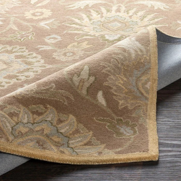 Surya Caesar Brown CAE-1108 9ft.9in. x 9ft.9in. Round Rug