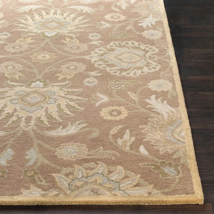 Surya Caesar Brown CAE-1108 9ft.9in. x 9ft.9in. Round Rug