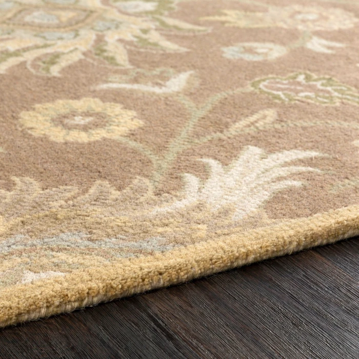 Surya Caesar Brown CAE-1108 9ft.9in. x 9ft.9in. Round Rug