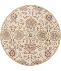 Livabliss Caesar CAE1109 Cream Camel Area Rug 8 ft. Round