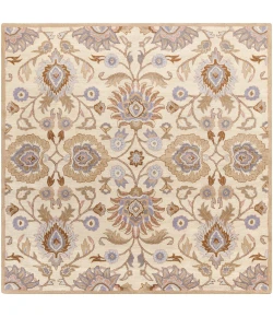 Livabliss Caesar CAE1109 Cream Camel Area Rug 4 ft. Square