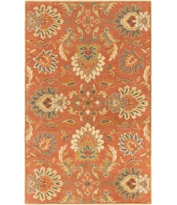 Livabliss Caesar CAE1112 Camel Burnt Orange Area Rug 2 ft. X 4 ft. Hearth