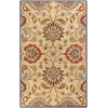 Livabliss Caesar CAE1116 Ivory Denim Area Rug 2 ft. X 4 ft. Hearth