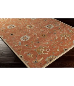 Livabliss Caesar CAE1119 Clay Camel Area Rug 8 ft. X 10 ft. Oval