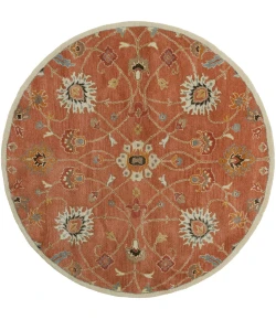 Livabliss Caesar CAE1119 Clay Camel Area Rug 9 ft. 9 in. Round