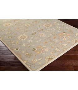 Livabliss Caesar CAE1121 Khaki Medium Gray Area Rug 8 ft. X 10 ft. Oval
