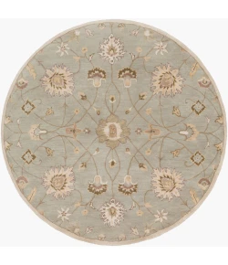 Livabliss Caesar CAE1121 Khaki Medium Gray Area Rug 9 ft. 9 in. Round