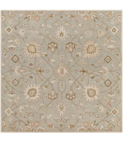 Livabliss Caesar CAE1121 Khaki Medium Gray Area Rug 9 ft. 9 in. Square
