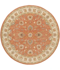 Livabliss Caesar CAE1124 Camel Moss Area Rug 8 ft. Round