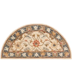 Livabliss Caesar CAE1125 Bright Yellow Denim Area Rug 2 ft. X 4 ft. Hearth